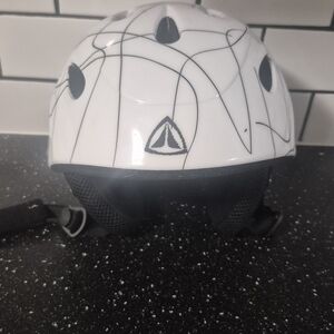FIREFLY White Helmet with Black Abstract Design